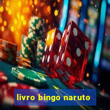 livro bingo naruto