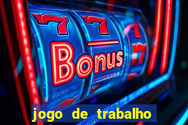 jogo de trabalho no escritório