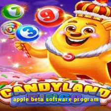 apple beta software program