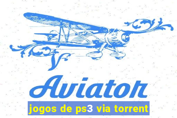 jogos de ps3 via torrent