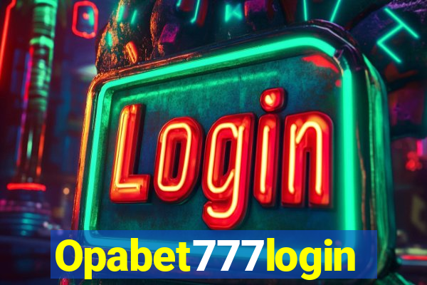 Opabet777login