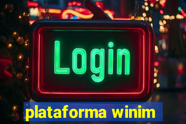 plataforma winim