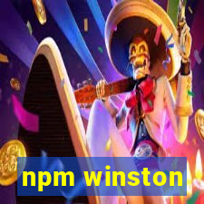 npm winston