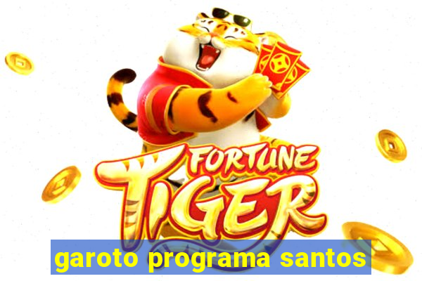 garoto programa santos