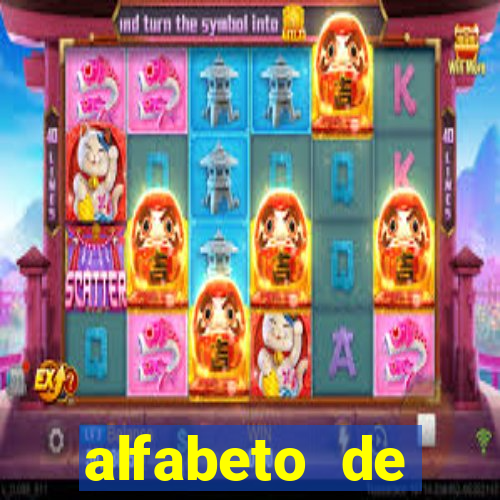 alfabeto de caligrafia bonita