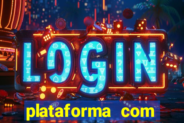 plataforma com chuva de dinheiro